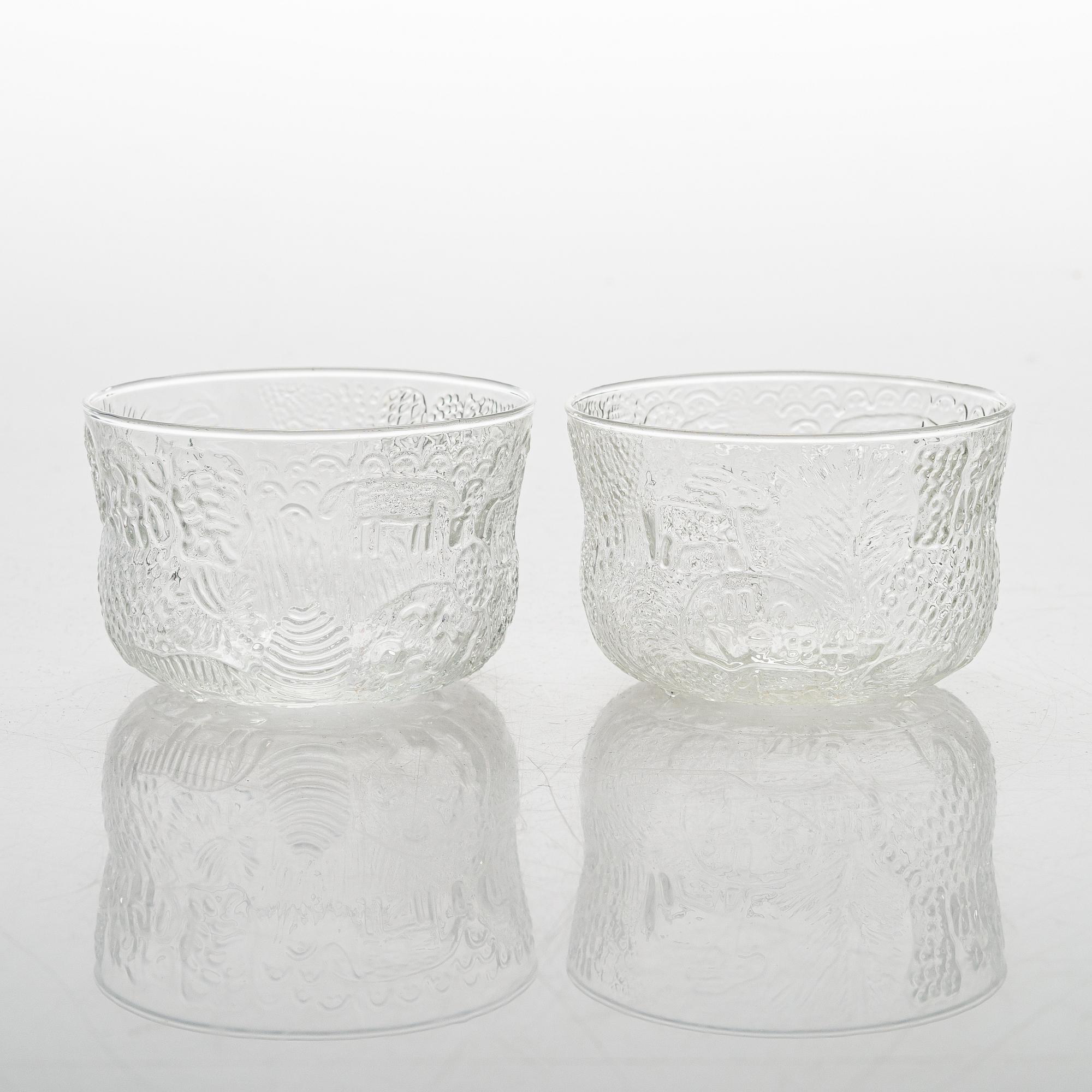 Oiva Toikka, 29 lasiston osia, "Fauna", Nuutajärvi Notsjö.