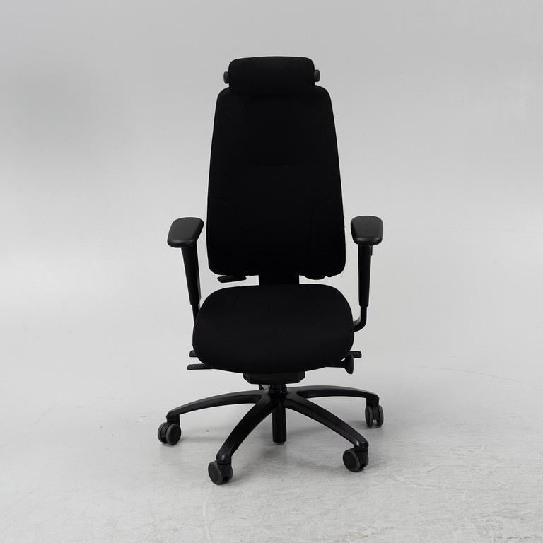 An RH Logic 220 office chair.