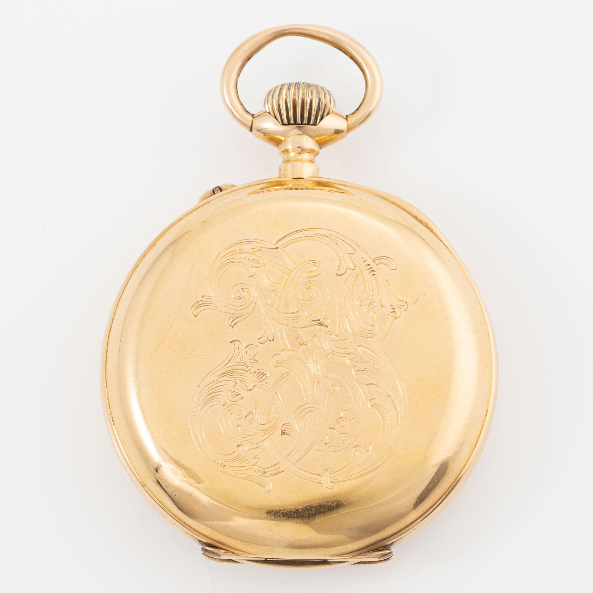 Halda, pocket watch, 50 mm.