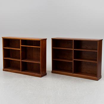 Two 20th century bookshelves.