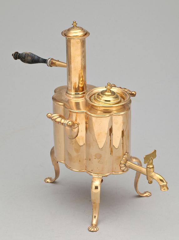 SAMOVAR, mässing. 1800-tal.