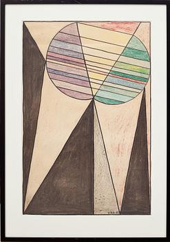 VILHELM BJERKE-PETERSEN, blandteknik, signerad och daterad- 53.