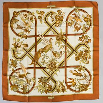 SCARF, Hermès, "Caraibes", issued 1974.