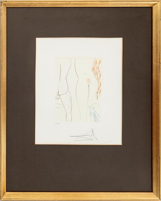 Salvador Dalí, “Le diable en Enfer” from “Le Décameron”.