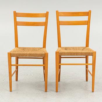 Gemla, stolar, ett par, modell "575/2", Diö, 1900-talets mitt.