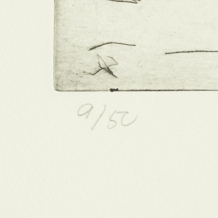 Evert Lundquist, Figurmotiv, 5 st.