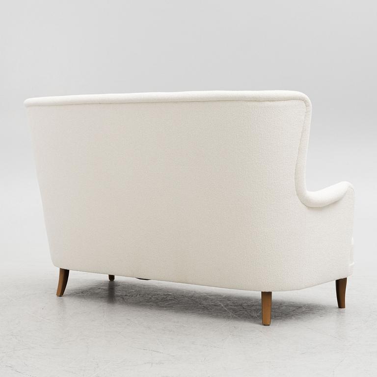 Carl Malmsten, sofa, "Patronen". OH Sjögren, second half of the 20th century.