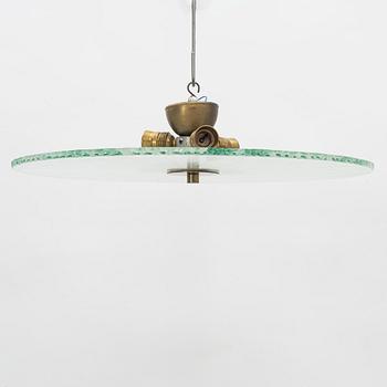 A Swedish Grace ceiling lamp, 1920's/30's.