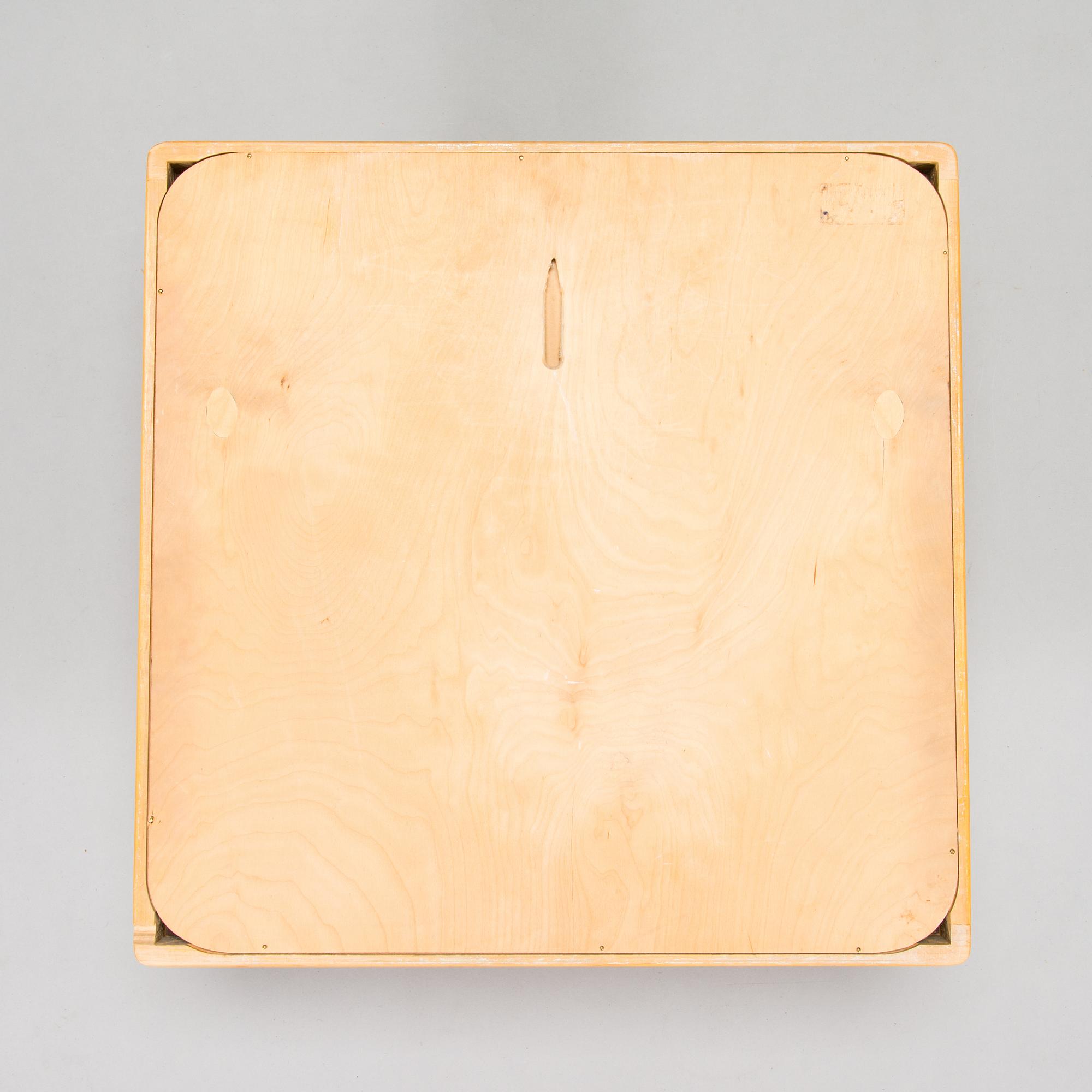 Alvar Aalto, tamburmöbler, 3 st för Artek 1950-tal och senare.