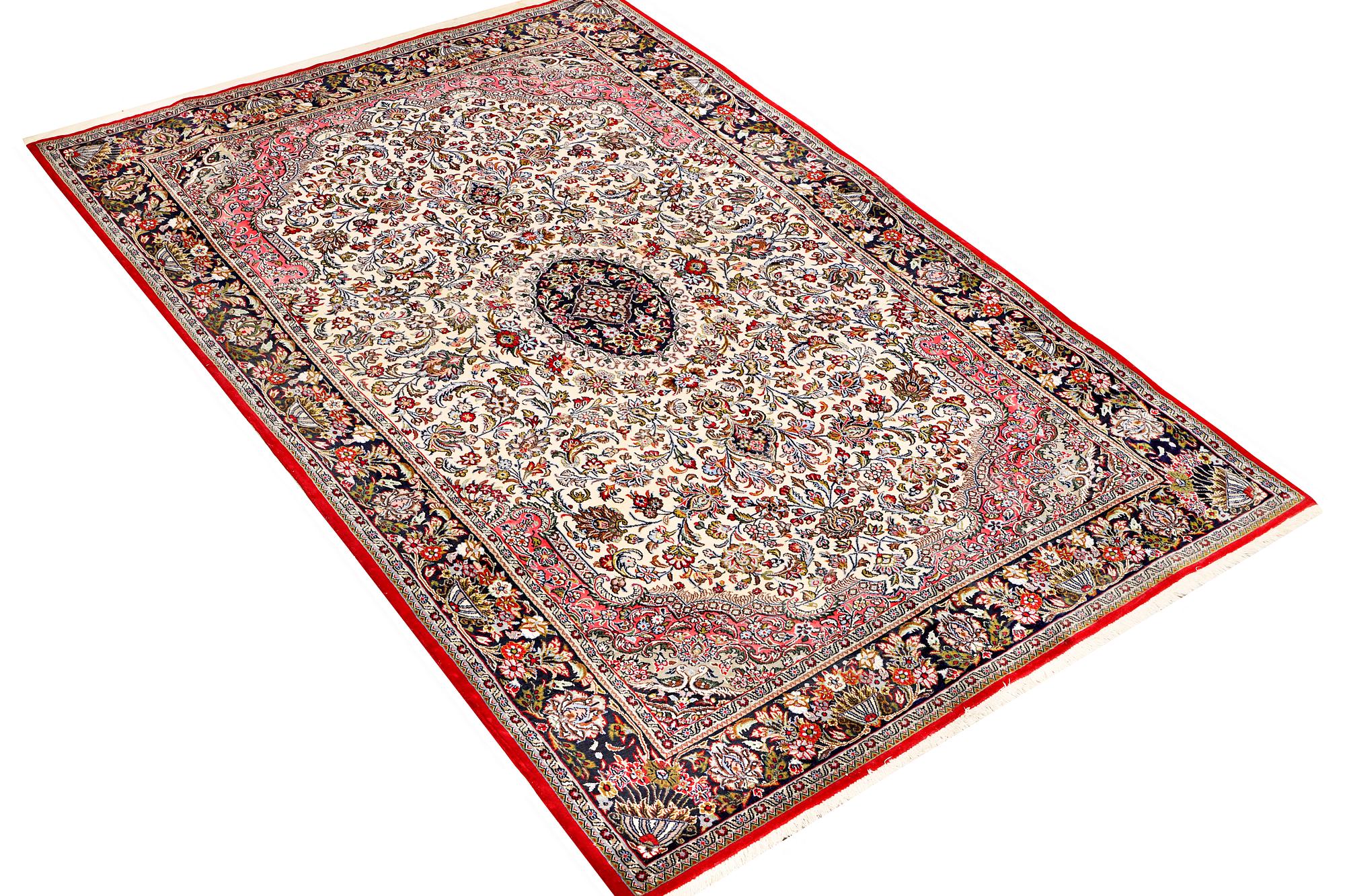 A Quum rug, c. 204 x 134 cm.