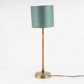 A Swedish Modern table lamp, model 5726, Einar Bäckströms Metallvarufabrik, mid-20th century.