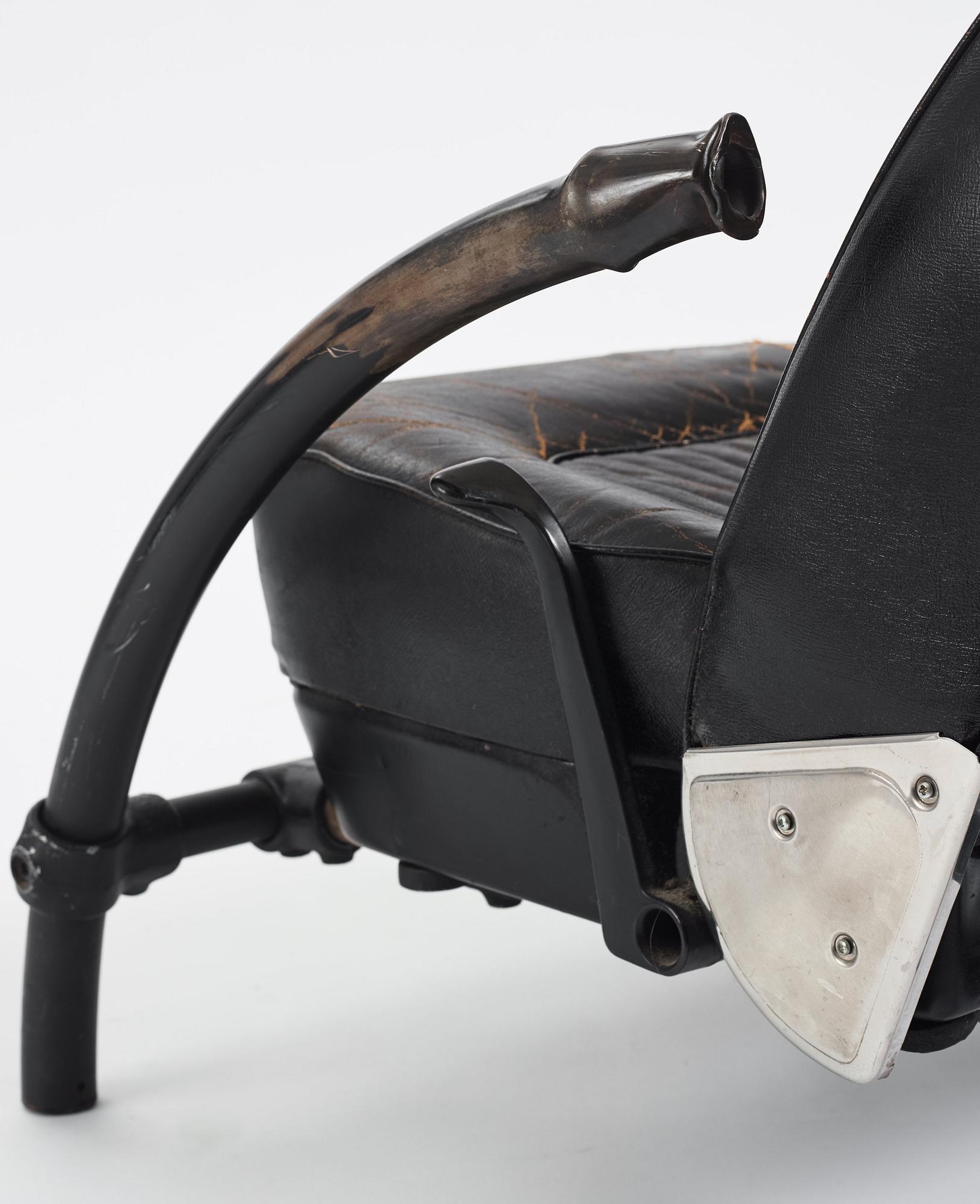 Ron Arad, a rare and signed Rover-Chair, One Off, London 1980's.