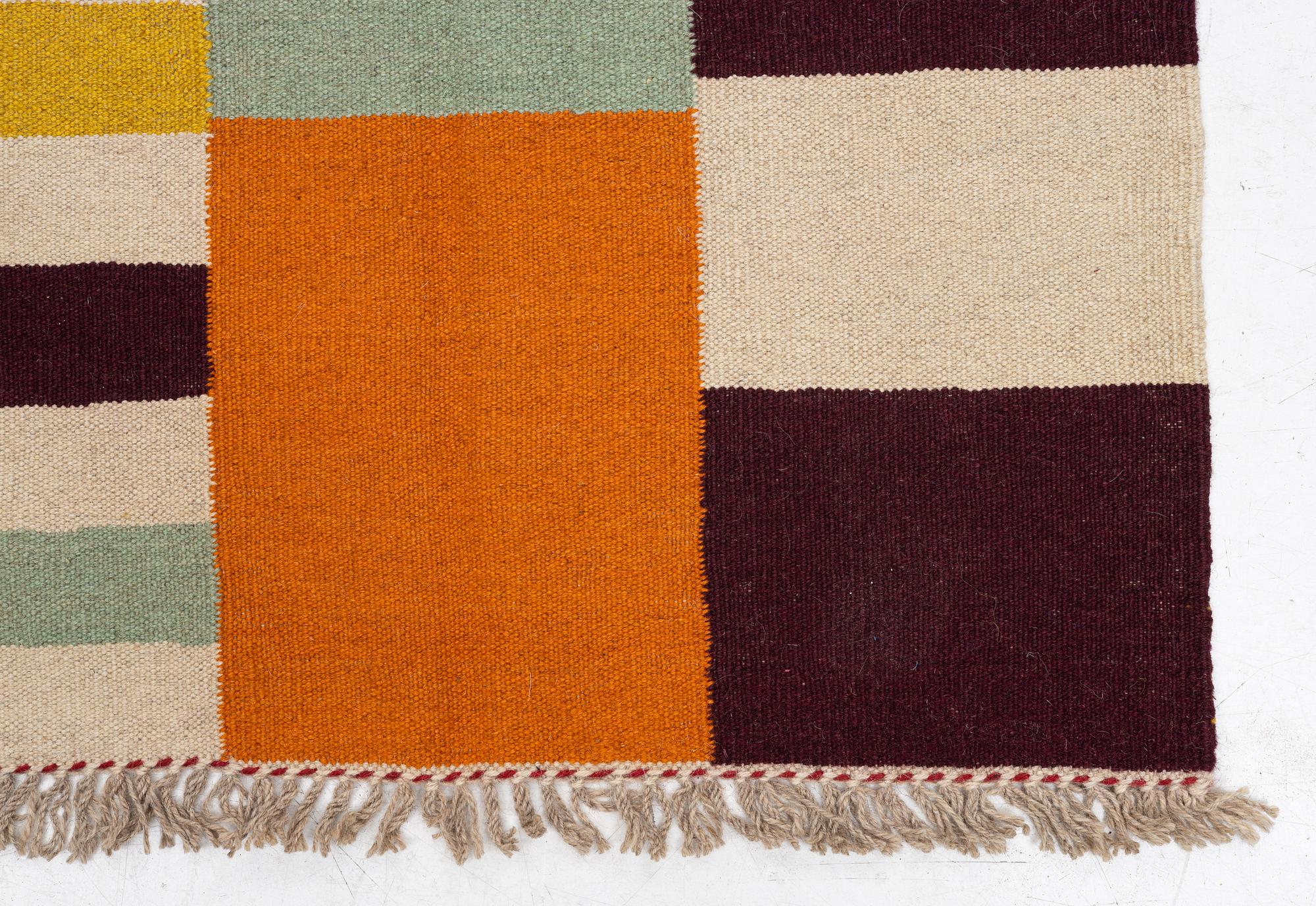 A Kilim runner, c. 297 x 85 cm.