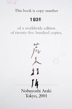 NOBUYOSHI ARAKI, fotobok, "ARAKI", begränsad upplaga om 2500, sign och numr. Taschen Books, cologne, Germany.