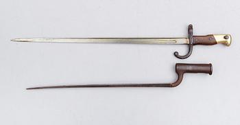 BAJONETTER, 2 st, 1800-tal.