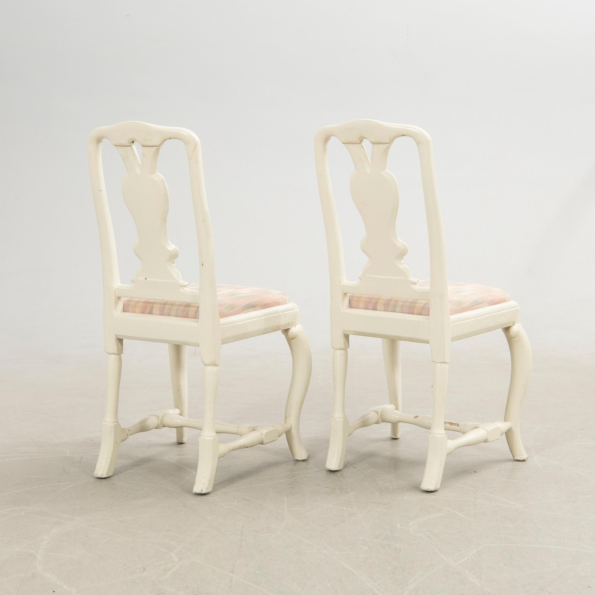 Chairs, a pair, Rococo.