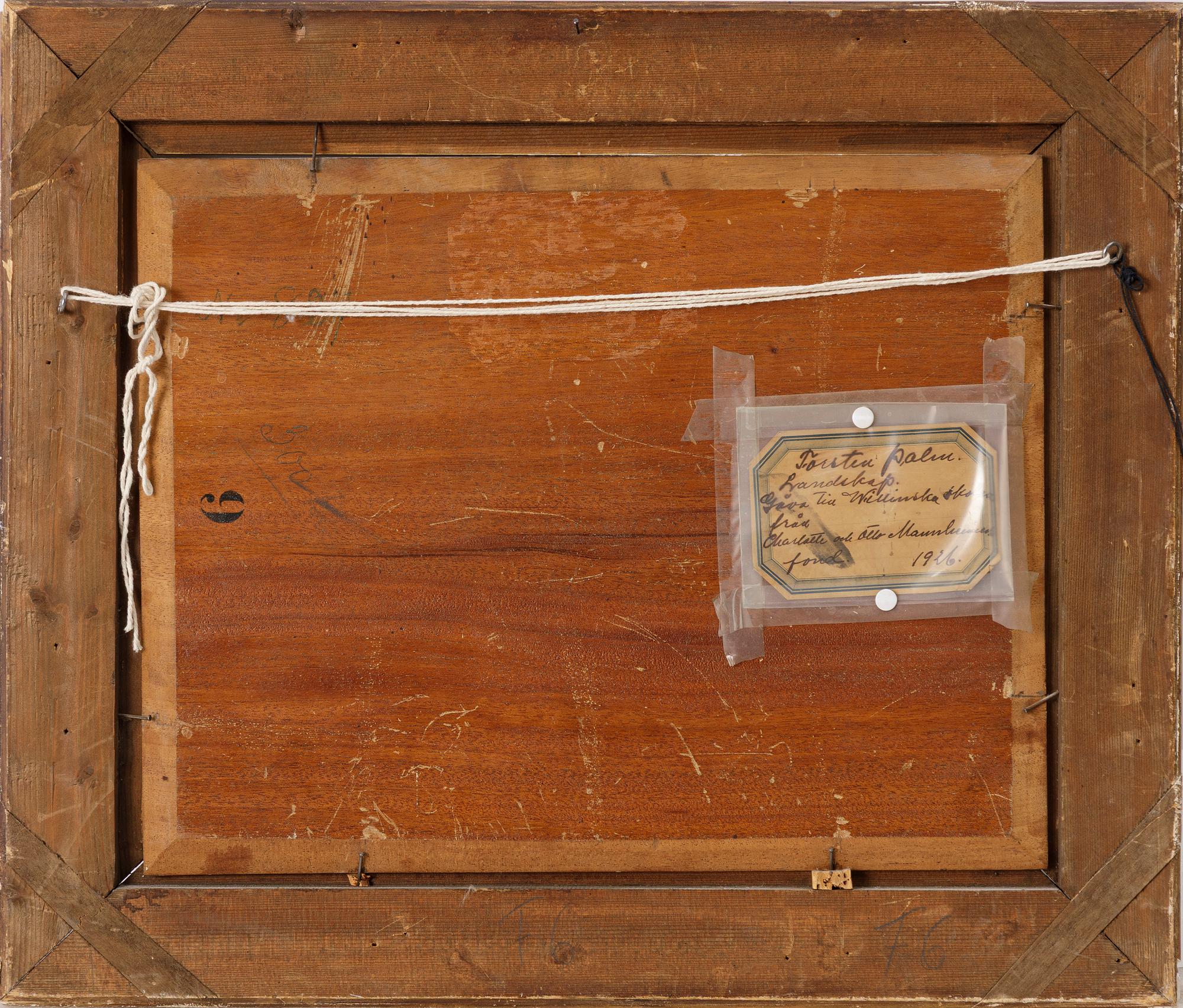 Torsten Palm, "Landskap".