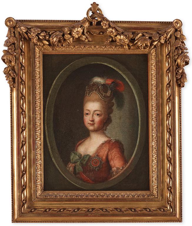 Alexander Roslin Circle of, "Maria Feodorovna" (1759-1828) (Sophie Dorothea of Württemberg), wife of Emperor Paul I.