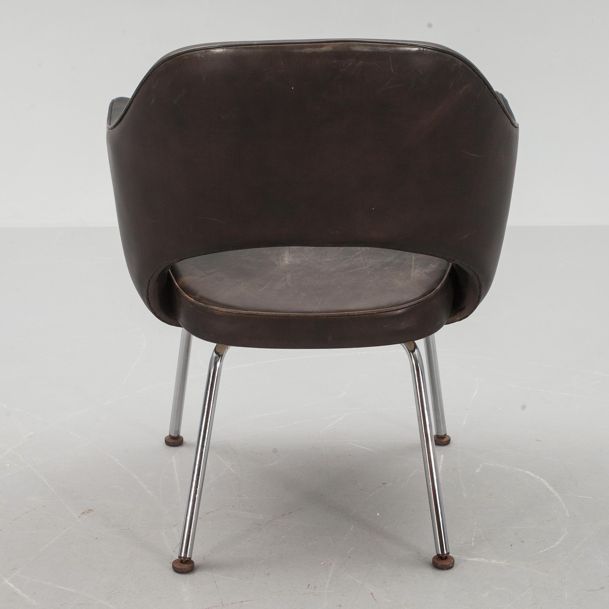 KARMSTOL, 'Executive Side Chair', Eero Saarinen för Knoll International.