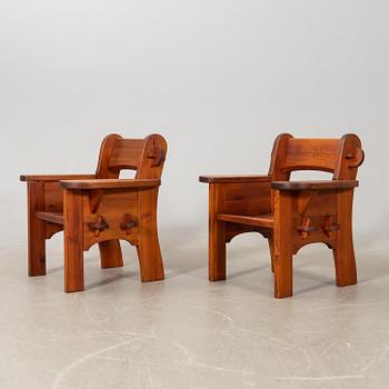 David Rosén, armchairs, a pair, "Berga", Nordiska Kompaniet, 1940s.