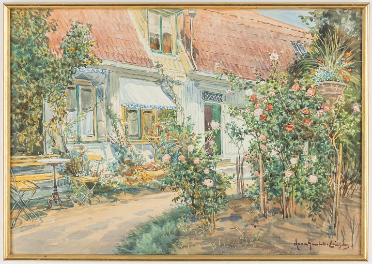 Anna Gardell-Ericson, Rosenträdgård.