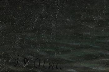 JOHAN PETTER OLAI, olja på duk, sign.