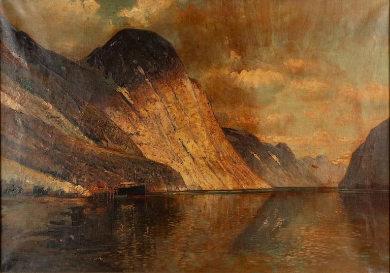 Karl Kaufmann, Fjord Landscape.