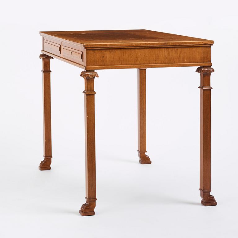 Nordiska Kompaniet, a walnut desk, specially commissioned variant of model "Caesar", 1943.