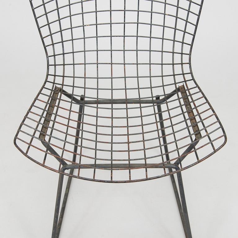 Harry Bertoia, stol, "Side Chair". Licenstillverkning i Finland av Fiskars, Billnäs, 1950-/1960-tal.