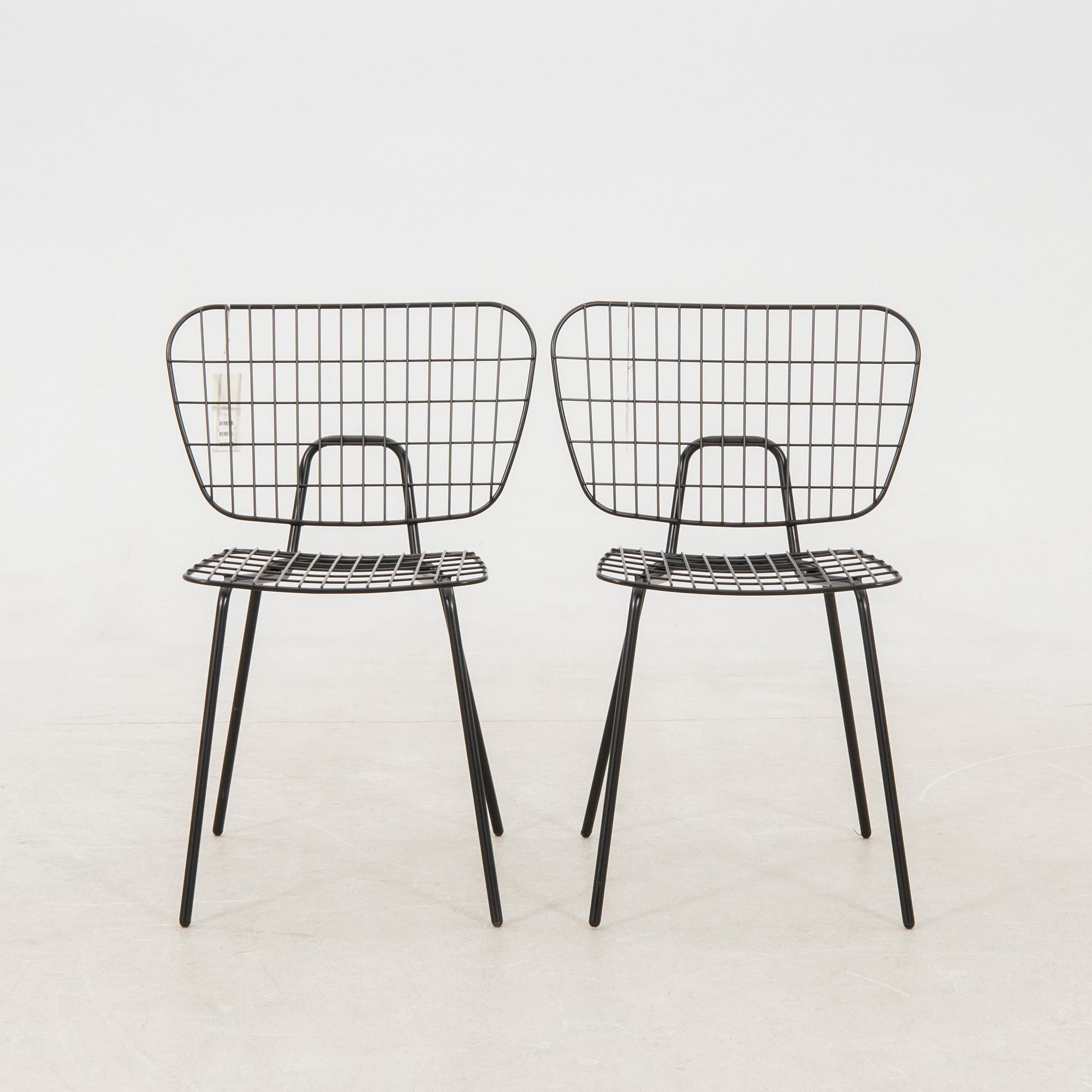 Studio WM stolar 6 st "String" för Audio Copenhagen samtida.