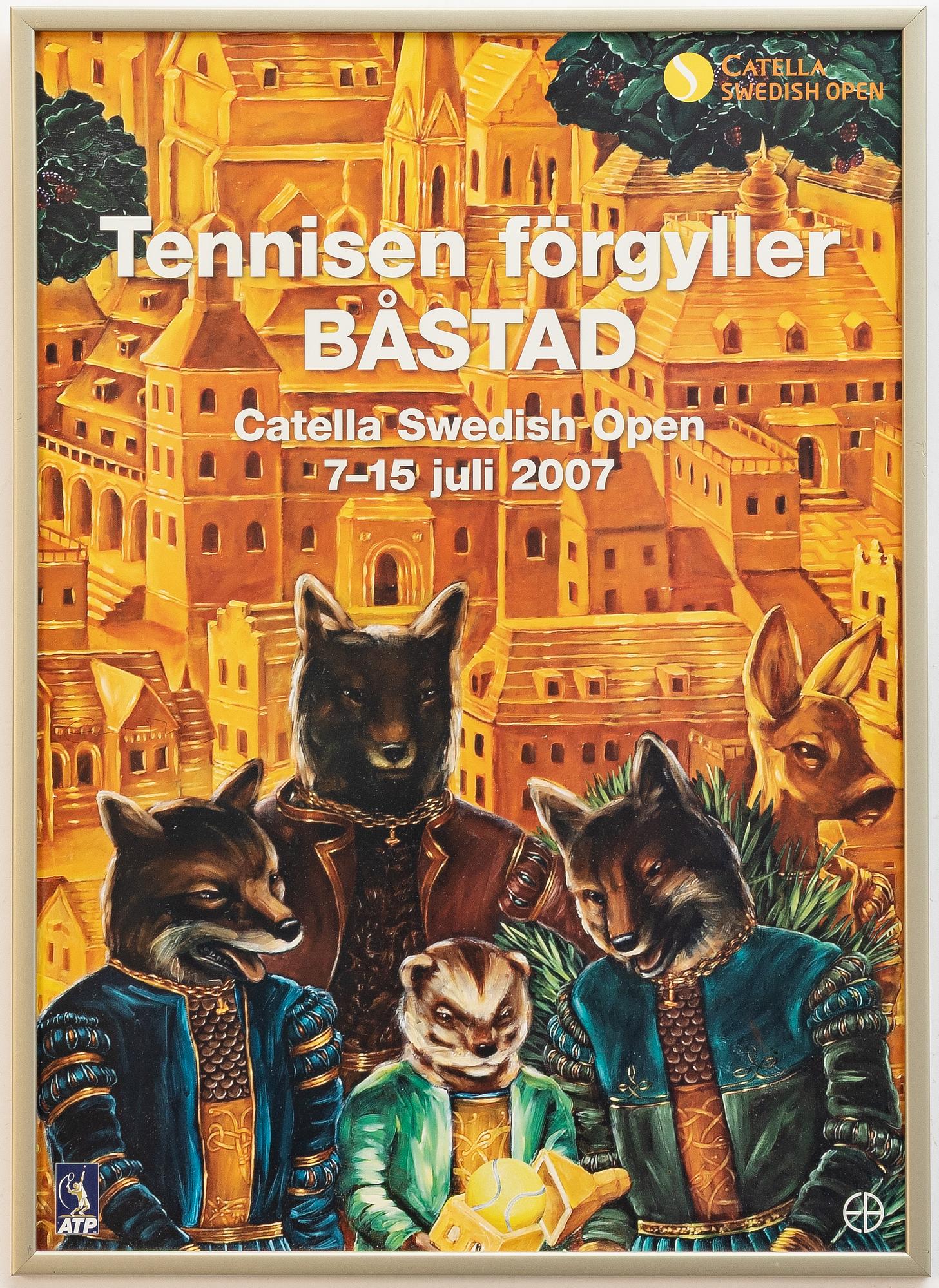 Ernst Billgren, Posters, 9, “Swedish Open Båstad”, 2003–11.