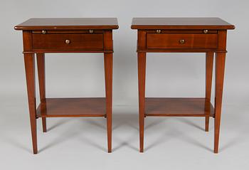 SÄNGBORD, 1 par, Richelieu, Frankrike, 1900-tal.