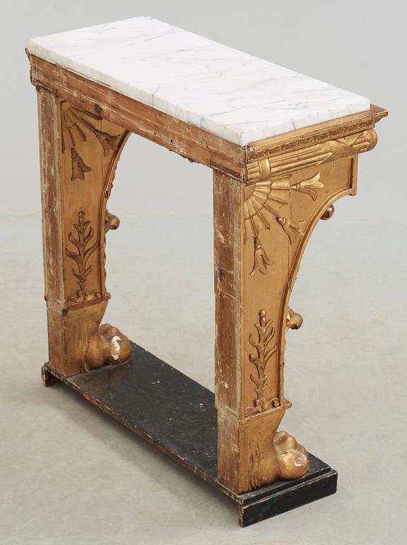 KONSOLBORD, empire, 1820-tal.