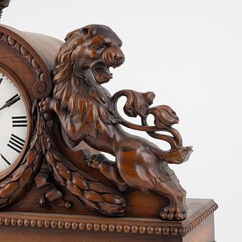 A mantel clock, early 20th Century.