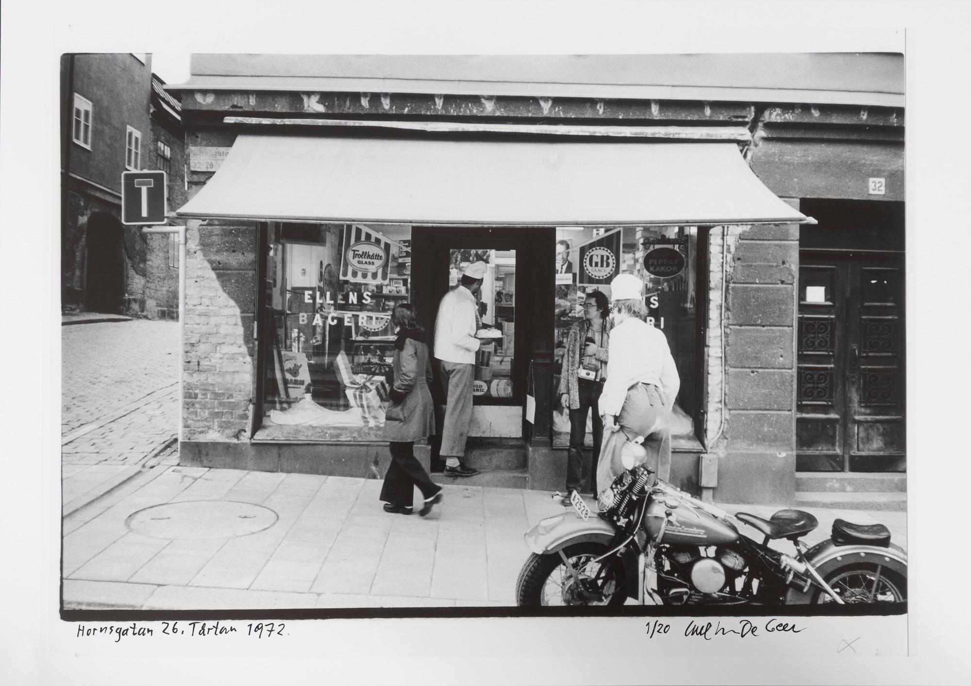 Carl Johan De Geer, "Hornsgatan 26, Tårtan 1972".