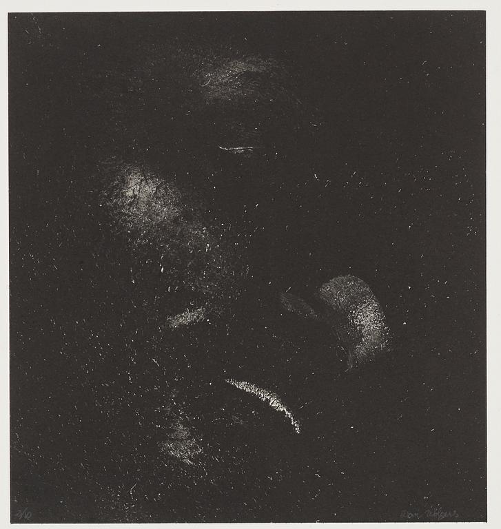 Dan Wolgers, blyrör, signerad Dan Wolgers och numrerad 2/10. 5 photopolymer tryck, 2014, upplaga 10. I originalkartong.