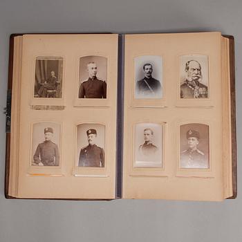 FOTOALBUM, ca 56 bilder, Storfurstendömet Finland resp. Ryssland sekelskiftet 1900.