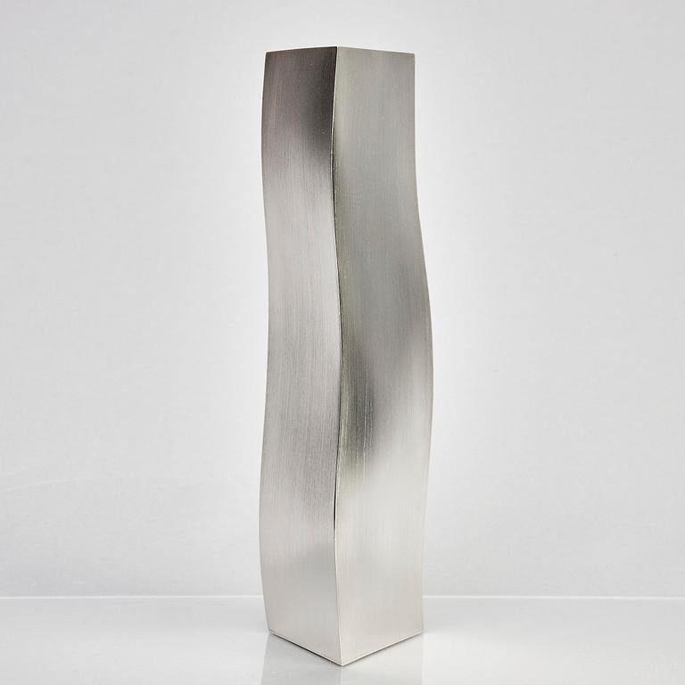 Rolf Lindståhl, a sterling silver vase, Stockholm 2011.