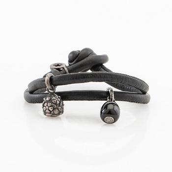 Charlotte Lynggaard, Bracelet with two pendants "Sweet Drops", for Ole Lynggaard.