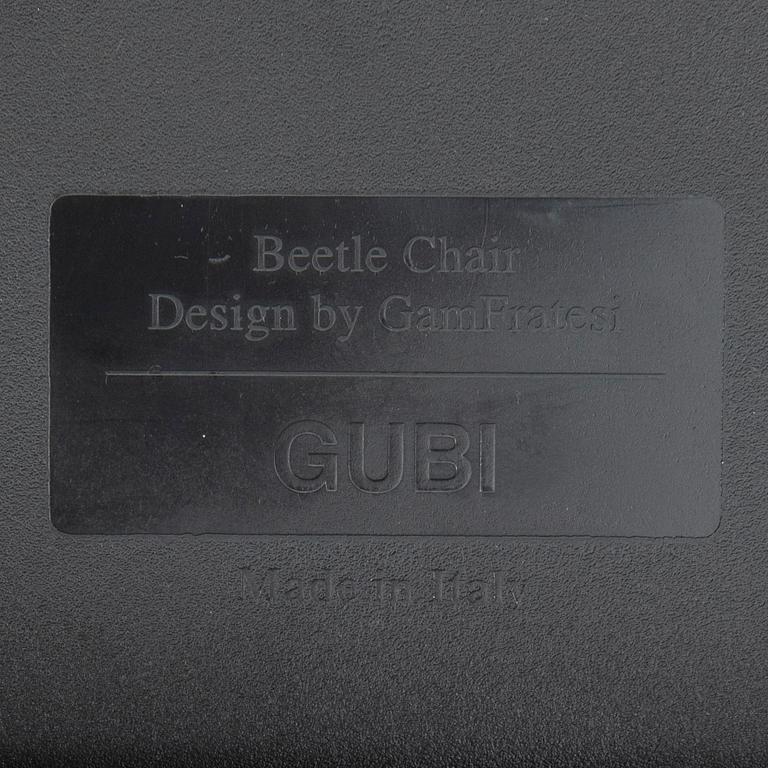 Gamfratesi, chairs 4 "Beetle" for Gubi, contemporary.