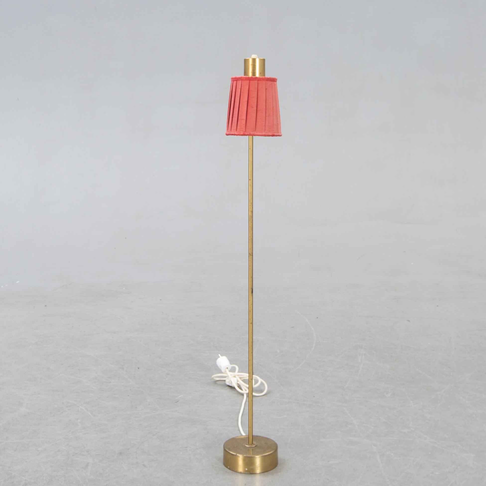 Floor lamp, "model no. 563", Hans Bergström, Ateljé Lyktan, 1950s.