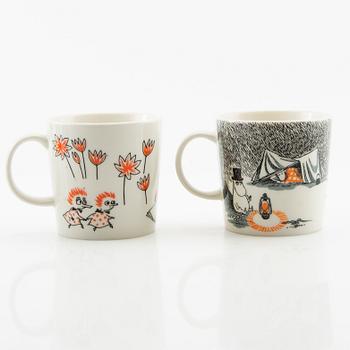 Mugs 8 pcs Moomin characters/ Mumin Arabia Finland.