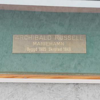 Fartygsmodell, 1900-talets andra hälft.