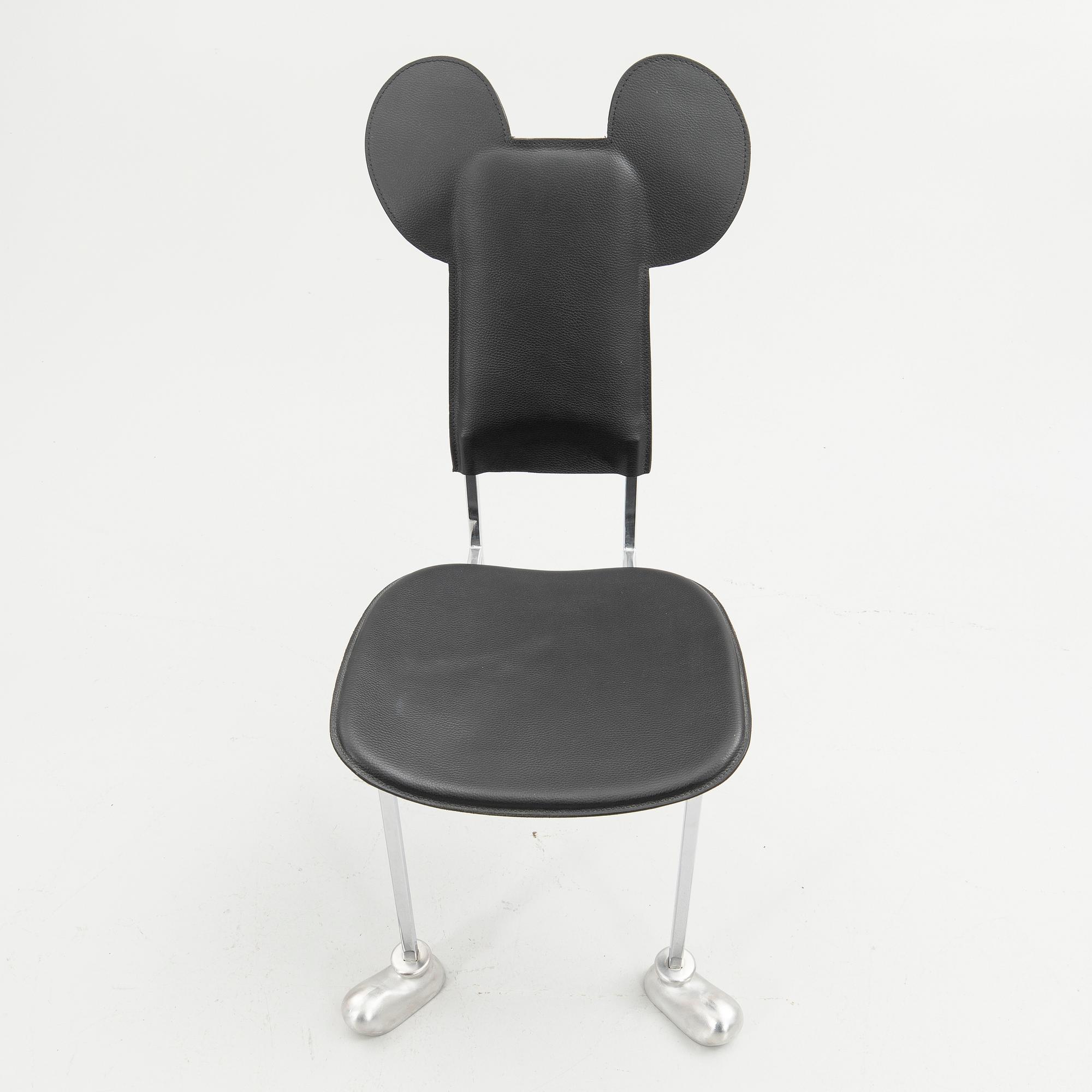 Javier Mariscal, Chair, "Garriri / Mickey Mouse Chair" designed in 1988 for Akaba, Spain.