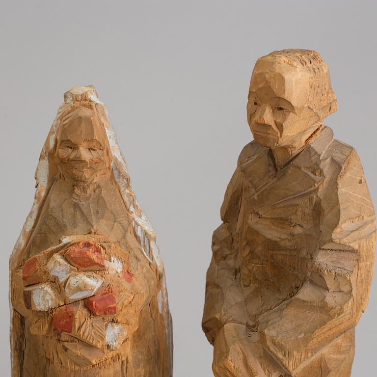 AXEL PETERSSON DÖDERHULTARN, Skulpturgrupp, "Bröllop".