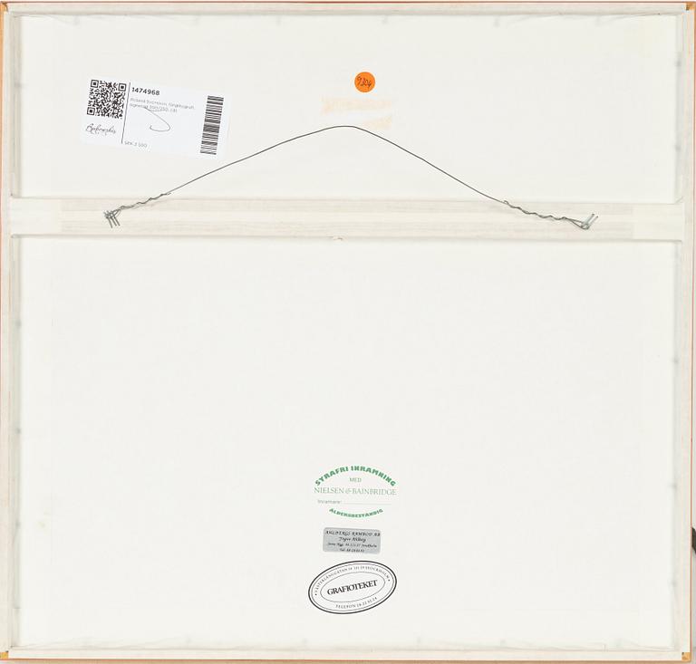 Roland Svensson, lithograph in colours, signed 300/350.