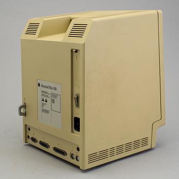 a Macintosh Plus 1Mb Apple computer from the late 1980s.