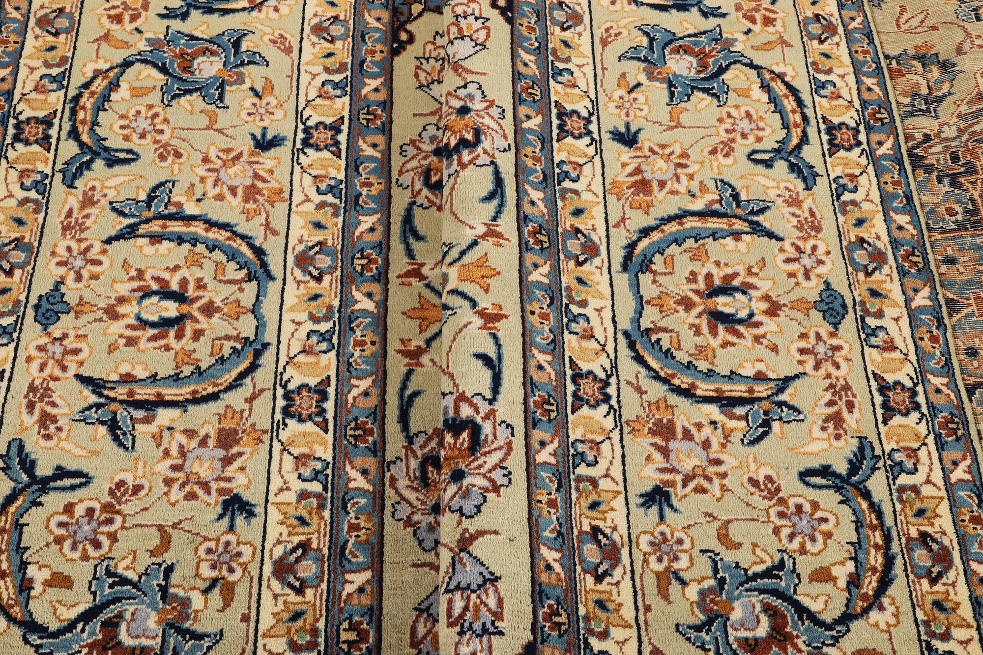 A carpet, Najafabad, c. 407 x 296 cm.
