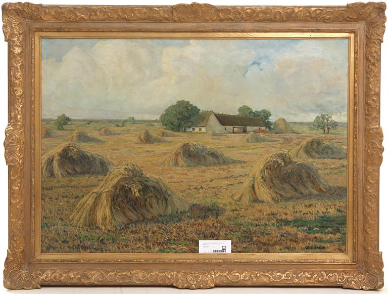 KNUT DAHLANDER, olja på duk, sign.