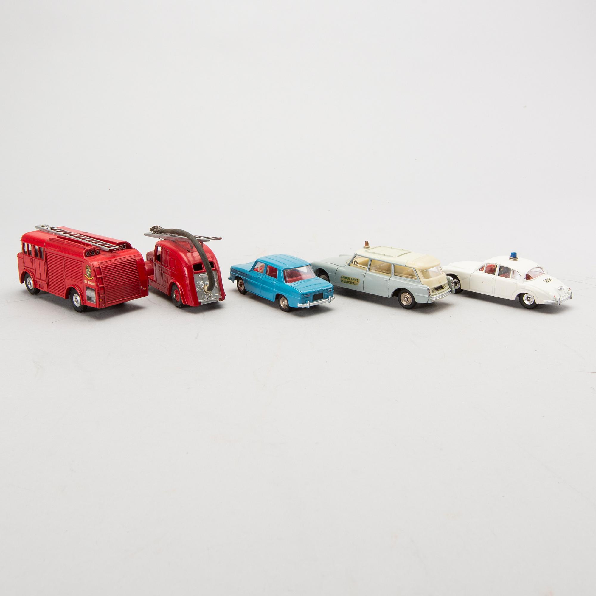 BILAR 10 st Dinky Toys 1950/60-tal.